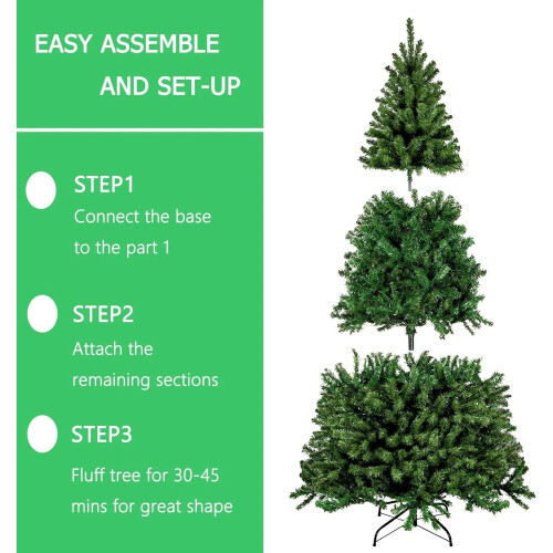 5ft Bushy Artificial Christmas Tree Home Decor 2