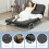 Fiyo Fabric Dark Grey 2 Seater Click Clack Sofa Bed 6