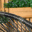 Lilo Rattan Grey And Black String Style Egg Chair With Padded Cushion 7