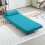 Rekele Linen Dark Blue Single Sleeper Chair 8