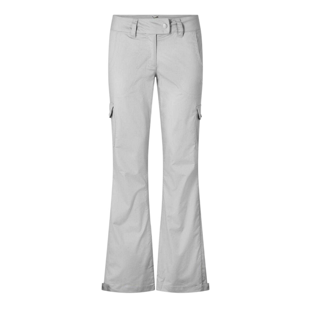 Puma (10 Uk R, White) Womens/Ladies Herringbone Bootcut Trousers