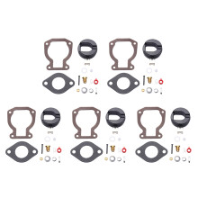 5X Carburetor Repair Kit with FLOAT 4-15 PS for Johnson Evinrude 398453 Repair