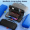 Protective Case for Nintendo Switch 2 with 24 Game Slots Black — nintendo switch case, switch 2 cover, game case 6