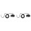 2X Electric Bicycle Display 24V 36V 48V Ebike Intelligent Control Panel Lcd Display LED880 Waterproof for KT Controller 1