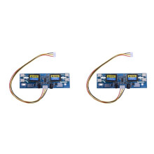 2X Avt4029 Universal Inverter Ccfl Inverter Lcd Monitor 4 Lamp 10-29V for 15-22 Inch Wide Screen with 6pin Cable