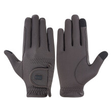 (XS, Brown) Whitaker Unisex Adult Wellington Competition Riding Gloves