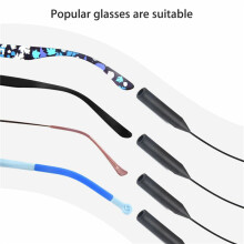 6PCS Glasses Strap Neck Cord Sports Eyeglasses Band Sunglasses Rope String Holder