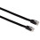 Hama Netzwerkkabel Flach 5m Schwarz 1