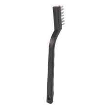 80 Stück Handgriff Edelstahl Draht Borsten Bürsten Set für Reinigung Schweißen Schlacken, Flecken und Rust (Silber)