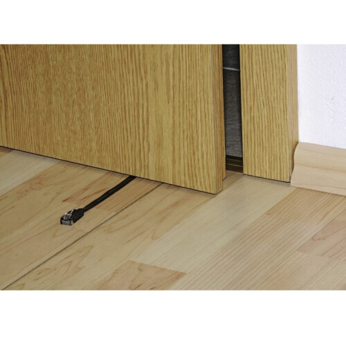 Hama Netzwerkkabel Flach 5m Schwarz 2