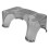 Toilettenhocker Baby Kinder凳 Bad transparent grau 1