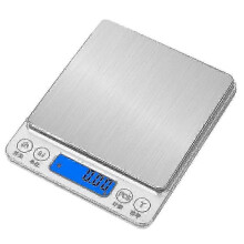 (500g) Electronic LCD Digital Scales - 0.01/0.1g Precision, 500g/1/2kg Capacity