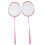 Leichtes Badminton Set in Pink 14