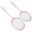 Leichtes Badminton Set in Pink 21