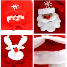Pack Of 3 Funny Santa Hats