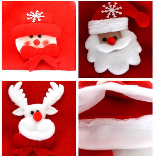 Pack Of 3 Funny Santa Hats