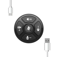 Desktop USB Conference Microphone Speaker for Meetings and Video Calls, Clear Voice Pickup, Plug and Play, Compact Desig