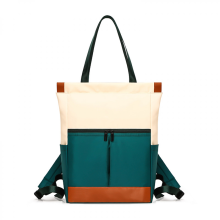 Waterproof Travel Backpack for Women, Lightweight Laptop Bag with Padded Compartments, Green
