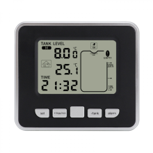 Wireless Digital Level Gauge for Water and Oil Tanks with Temperature Sensor for Cisterns and Rainwater Tanks