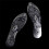 27cm Massage Insoles Breathable Shoes Pad 1