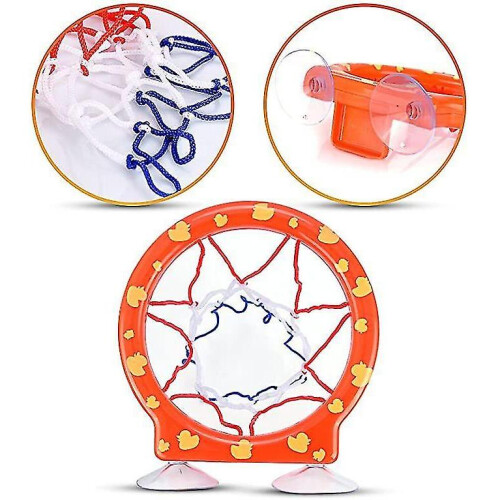 Bath Water Suction Cup Basketball Frame Mini Shooting Baby Interactive Toy