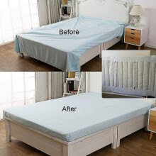 Pack Of 10 Sheets Fastener Clip Adjustable Elastic Bed Corner Fixed Belt Sofa Clip Tablecloth Clip Ironing Cover Fastener White
