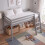 Vida Designs (Grey) Sydney High Sleeper Bunk Bed with Storage Ladder 2