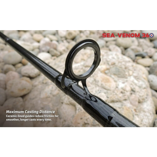 2 X Hunter Pro Sea Venom Rods 1