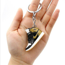 (HJYY) Shoes Model Key Chain Bag Pendant 3d Three-dimensional Mini Basketball Shoes Creative Personality Pendant