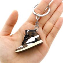 (DG) Shoes Model Key Chain Bag Pendant 3d Three-dimensional Mini Basketball Shoes Creative Personality Pendant
