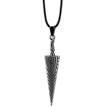 Anime Hollow Knight Bone Nail Pendant Necklace