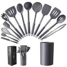 14-piece Silicone Spatula Set Non-stick Kitchen Cooking Set Heat-resistant