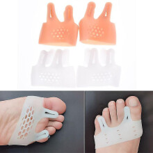 Silicone Gel Toe Separator Thumb Valgus Protector Bunion Adjuster