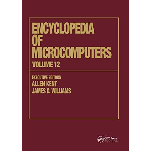 Encyclopedia of Microcomputers Volume 12 Multistrategy Learning to Ope