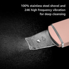 (Green) Ultrasonic Skin Scrubber Ion Facial Cleanser