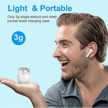 HE-080 Ultra-light Earbud Bluetooth 5.3 True Wireless Touch Control Hifi Sound Musical Headphones