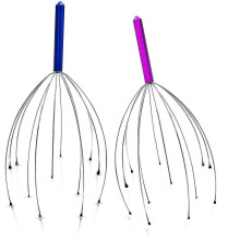 Scalp Massagers, Handheld Head Massage Tingler,2 Pack, Random Colors