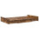 VidaXL vidaXL Storage Bed Frame Smoked Oak 120 x 190 cm Engineered Wood 3