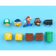 3d Super Mario Bros Fridge Magnets