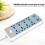 Power Strip with 4 USB Sockets, 3000W, 8 Universal Sockets, EU Plug 1