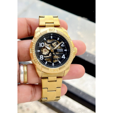 Fossil Bronson ME3257 Automatic Gold-Tone Stainless Steel Watch