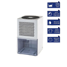 Dehumidifier for Home, 1000ml Dehumidifier with Auto Shut Off, Ultra-Quiet Dehumidifiers for Bedroom, Bathroom, Basement