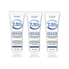 3PCS Hydroxyapatite Toothpaste for Advanced Enamel Protection, Refreshes Breath, Fluoride-Free Toothpaste for Sensitive Teeth