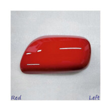 (Medullary blue RH) (Red Left) Car Accessories For Toyota Yaris 2006-2011 Rearview Mirror Cover Reverse Mirror Shell Mirror Case Housing