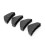 Auto Tuning Lip Spoiler 4Stk Schwarz Universal 6