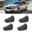 Auto Heckstoßfänger Lip Spoiler 4x Shark Fin 4