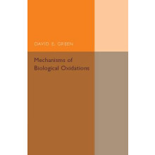 Mechanisms of Biological Oxidations by David E. Green Paperback Book