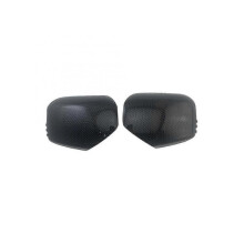 Carbon Fiber Side Mirror Covers for Mitsubishi L200 Triton 2006-2014 - Rearview Mirror Caps & Trim Frame