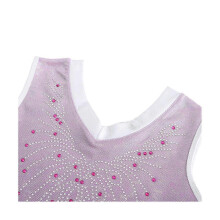 (7-8Y, Purple) Girls' Dancewear Sleeveless Training Suit Gymnastics Leotard Ballet Leotards