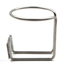Cup Holder Stainless Steel Boat Ring Anti-tilt Cup Holder with Screws for Marine